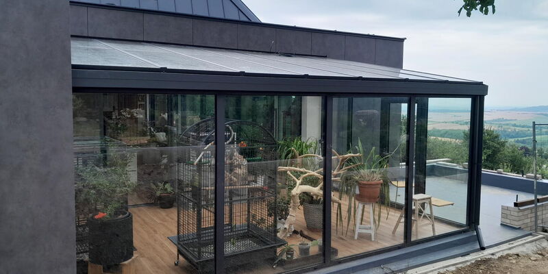 Celoroční zimní zahrada s výhledem | Celoroční zimní zahrady