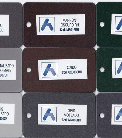 Vzorník barev rub | Vzorníky barev a povrchů