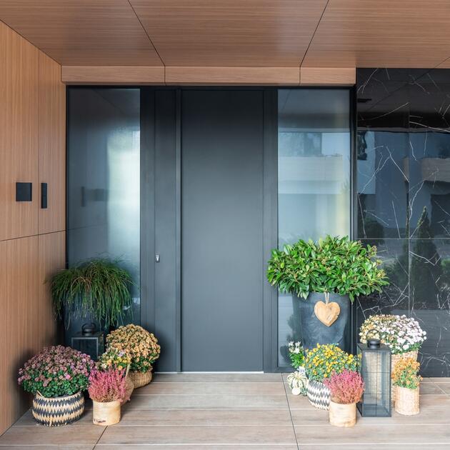 Hliníkové vstupní dveře