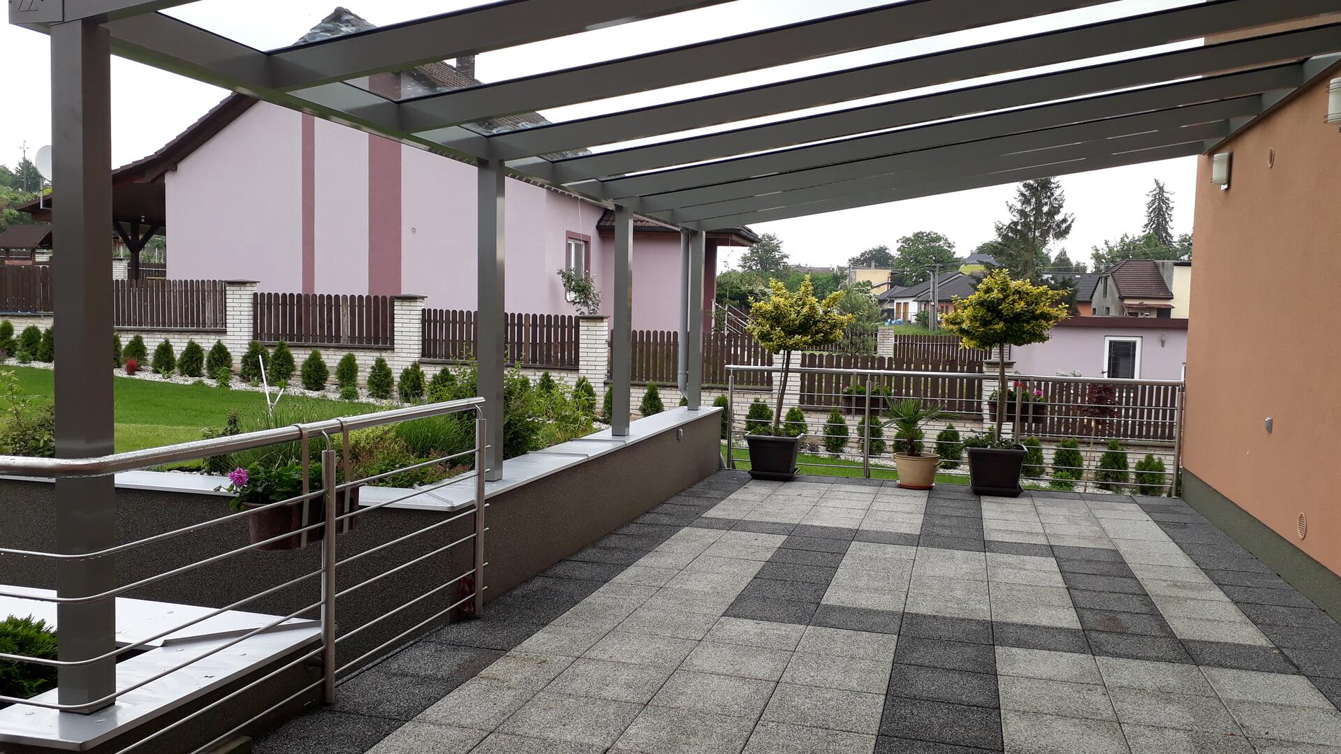 Hliníkové pergoly zastřešené - #10