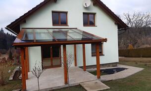 Pergola dřevo dvojsklo - #1