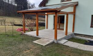 Pergola dřevo dvojsklo - #3
