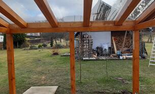Pergola dřevo dvojsklo - #5