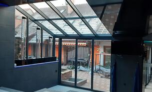 Zimní zahrada a posuvné dveře Korytná - #7