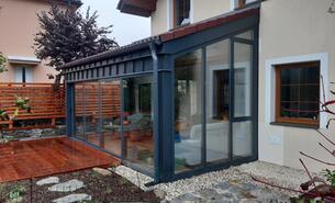 Zimní zahrada se střešní krytinou Kamenný Újezd - #1