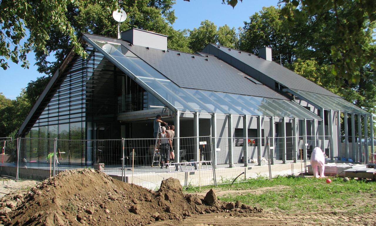 Fasáda rodinného domu Olomouc